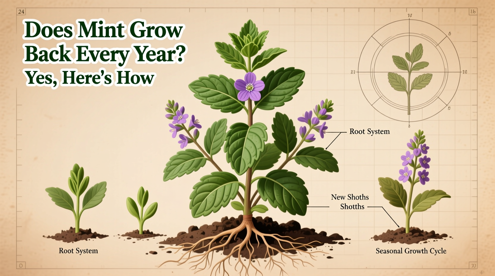 Does Mint Grow Back Every Year? Yes, Here's How