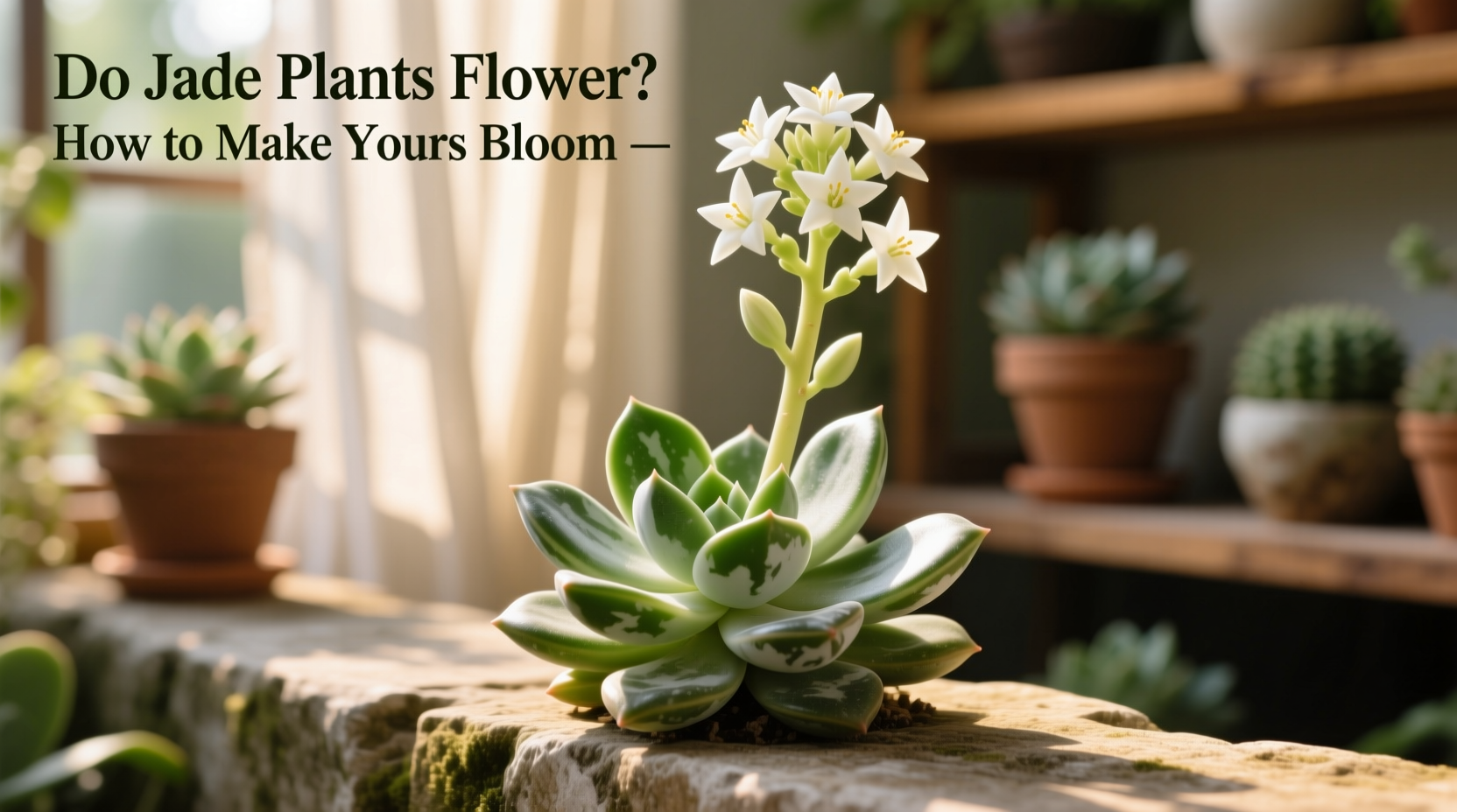 Do Jade Plants Flower? How to Make Yours Bloom