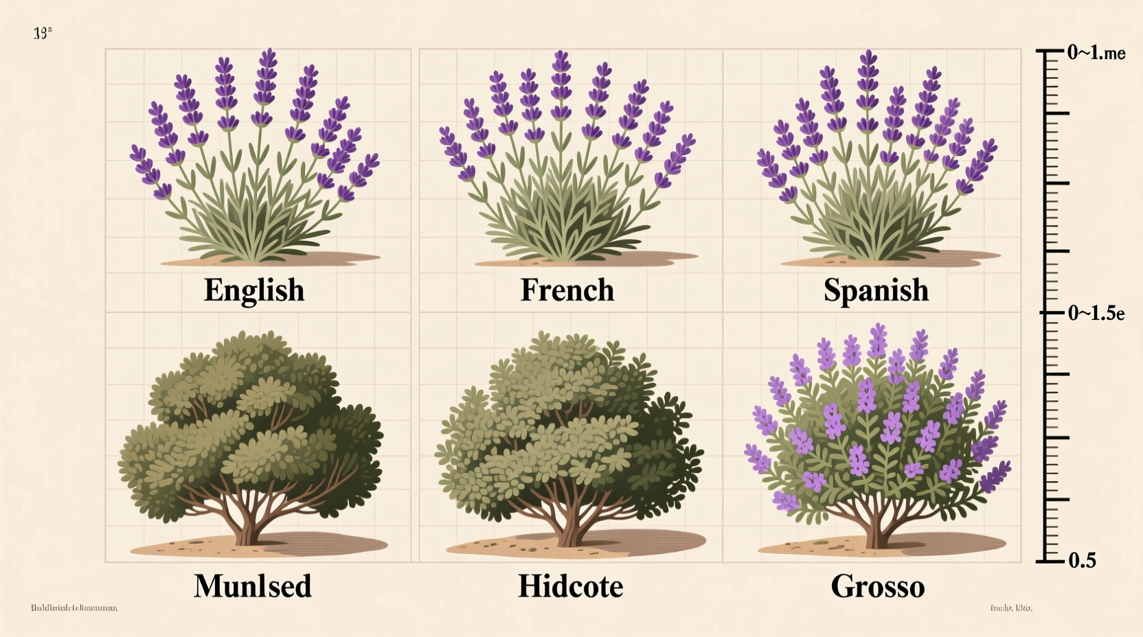 How Big Do Lavender Bushes Get? Size by Variety
