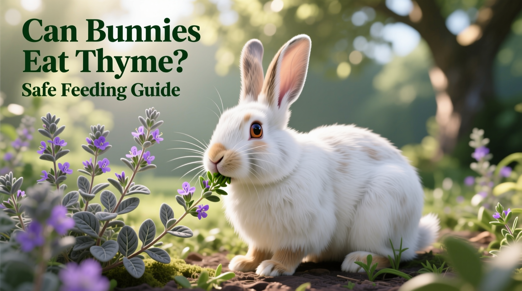 Can Bunnies Eat Thyme? Safe Feeding Guide