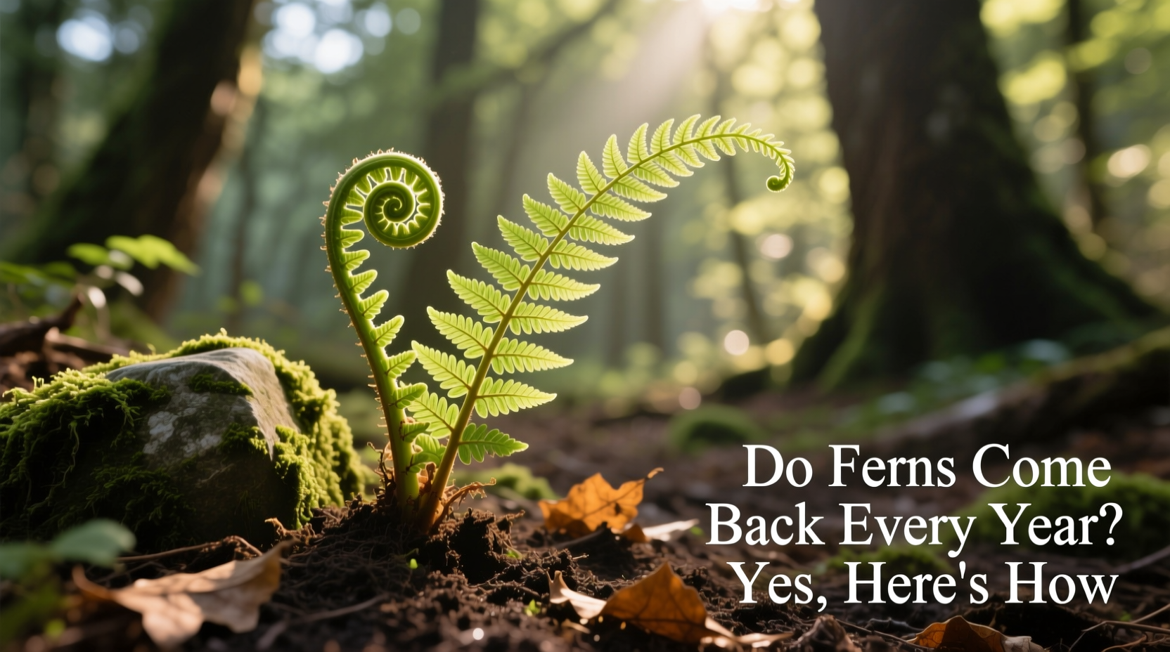 Do Ferns Come Back Every Year? Yes, Here's How