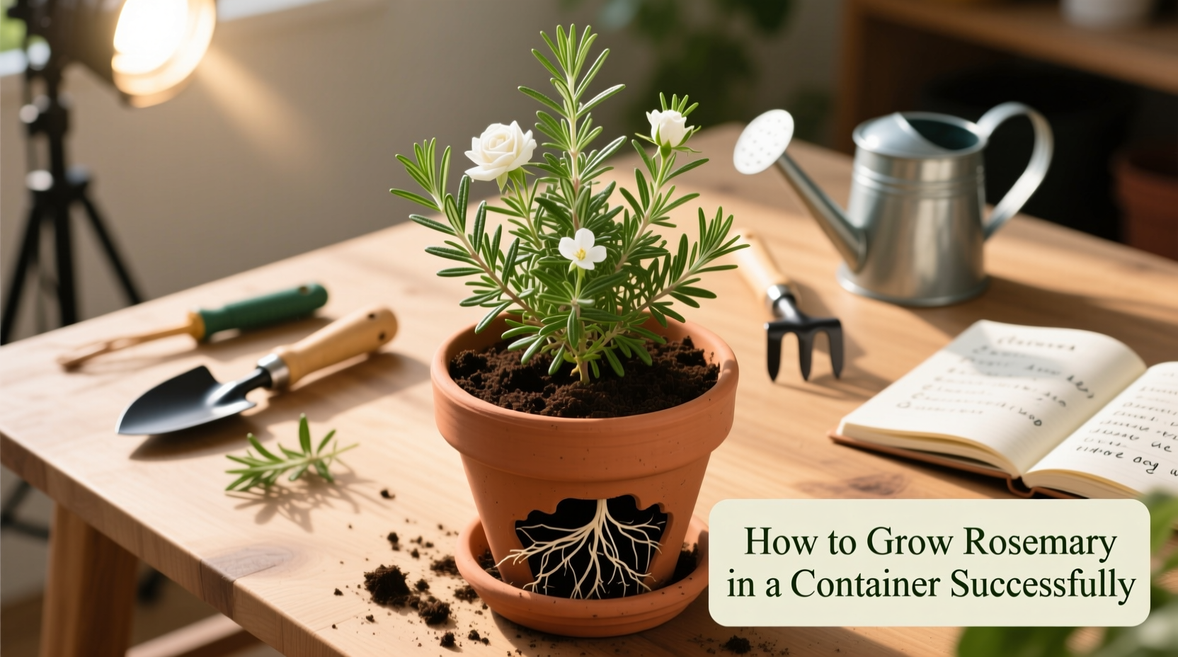 How to Grow Rosemary in a Container Successfully