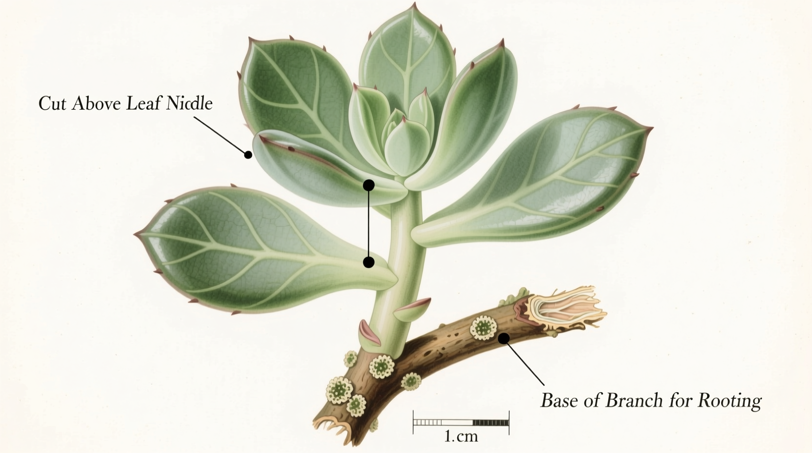 Where to Cut Jade Plant for Propagation