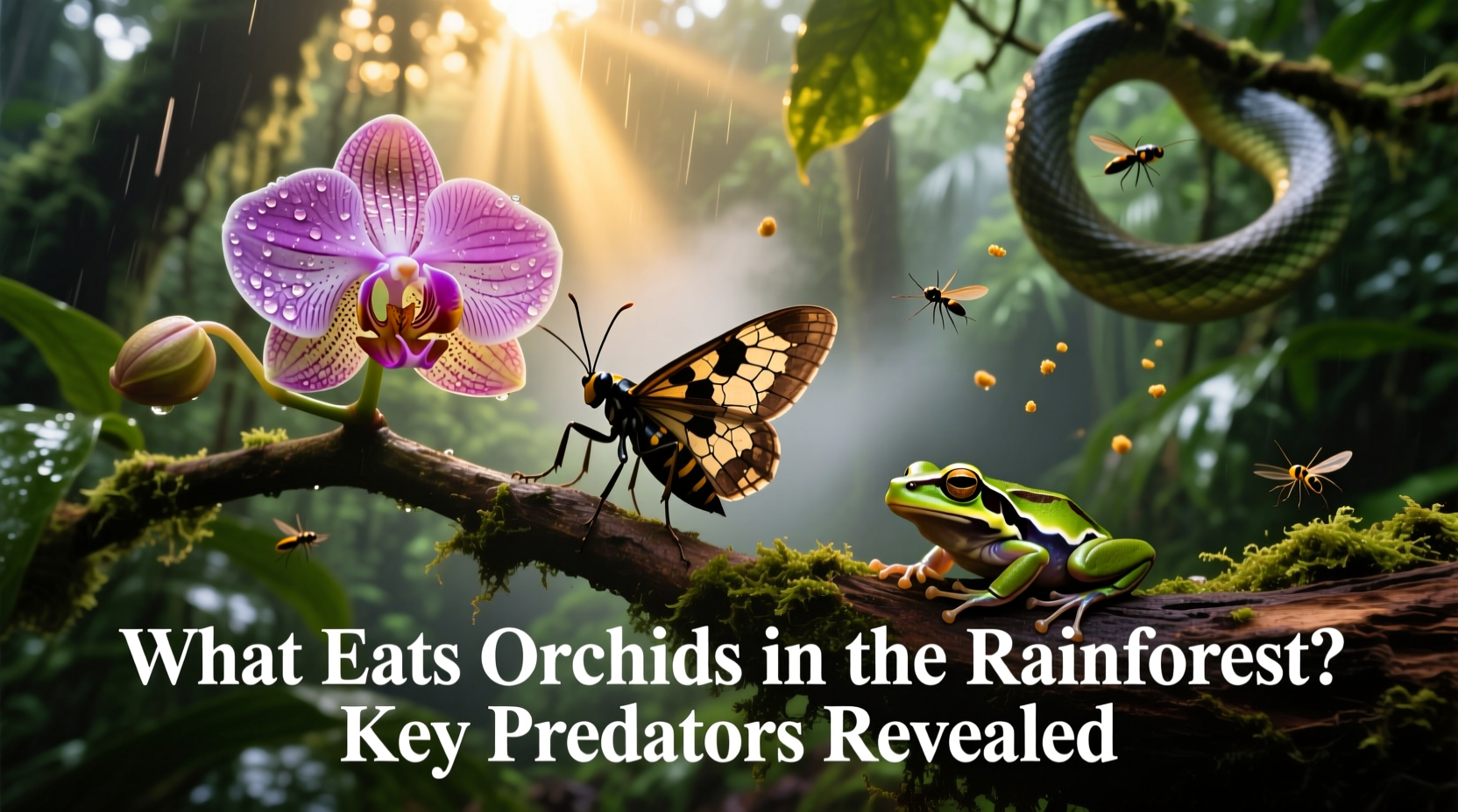 What Eats Orchids in the Rainforest? Key Predators Revealed