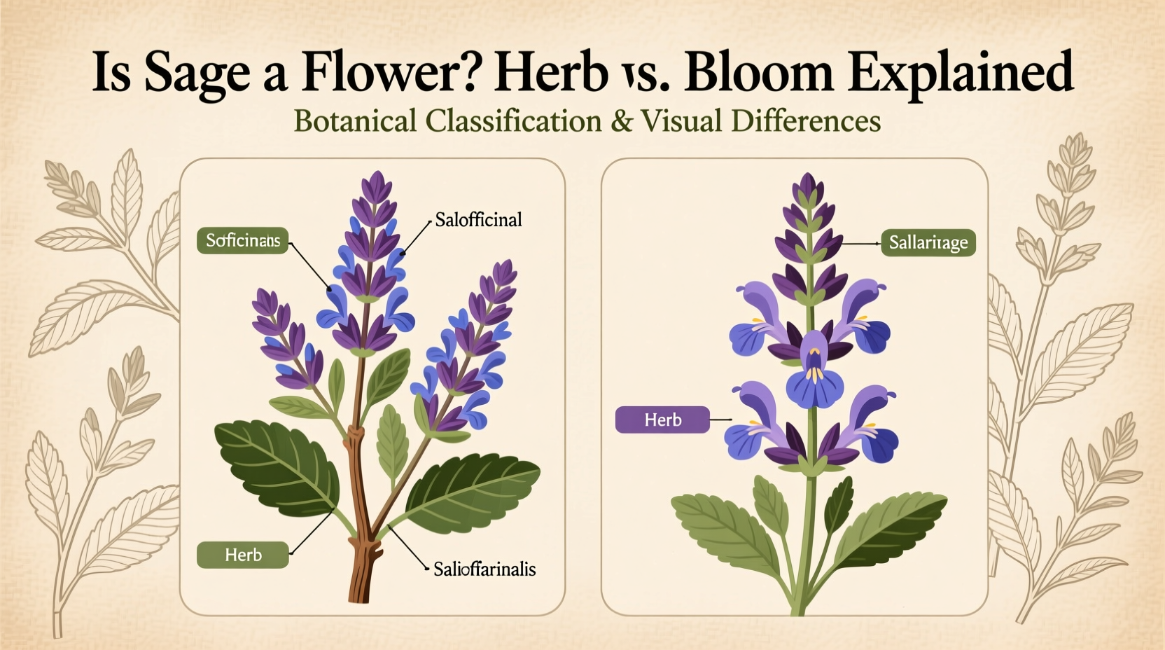 Is Sage a Flower? Herb vs. Bloom Explained