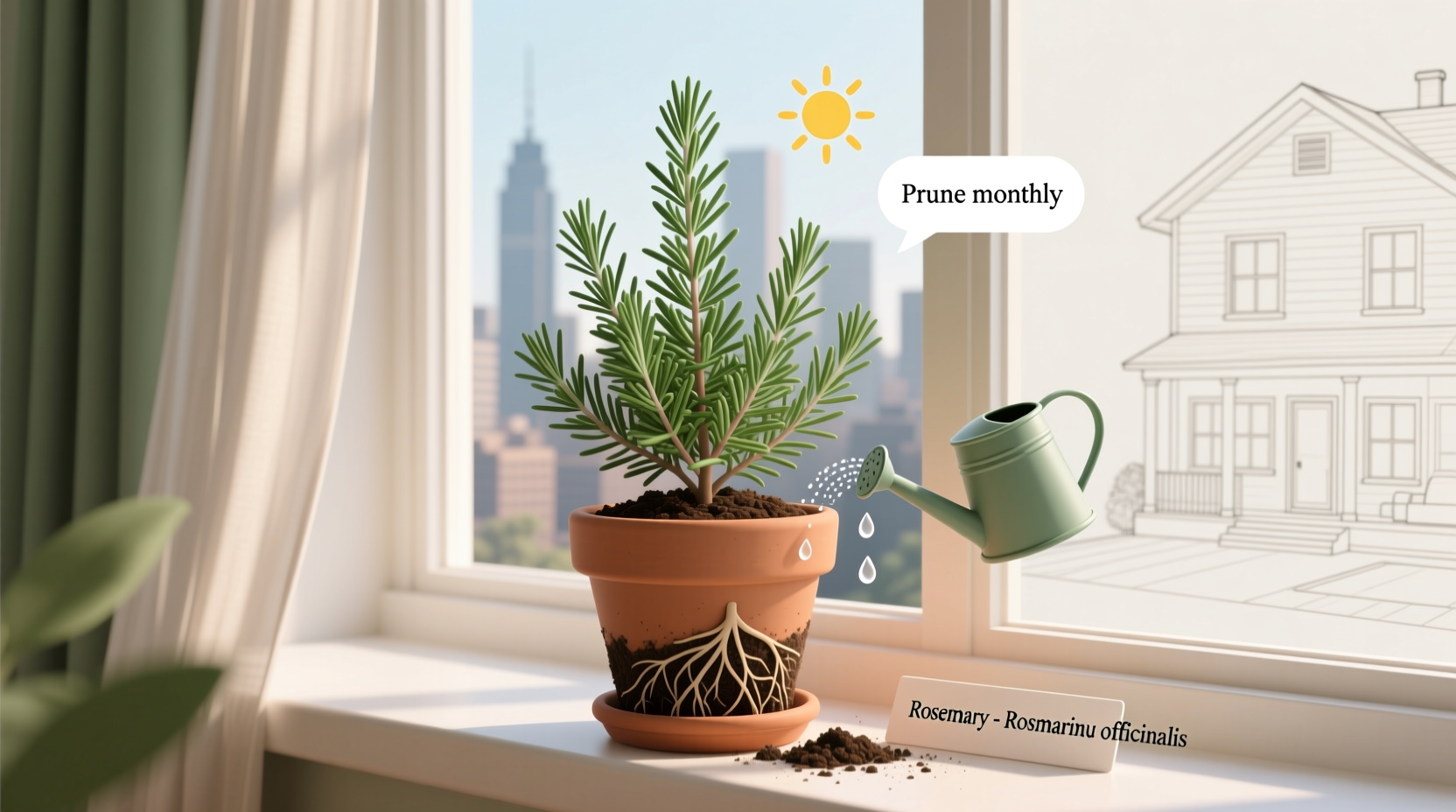 How to Grow Rosemary Plants Indoors Successfully