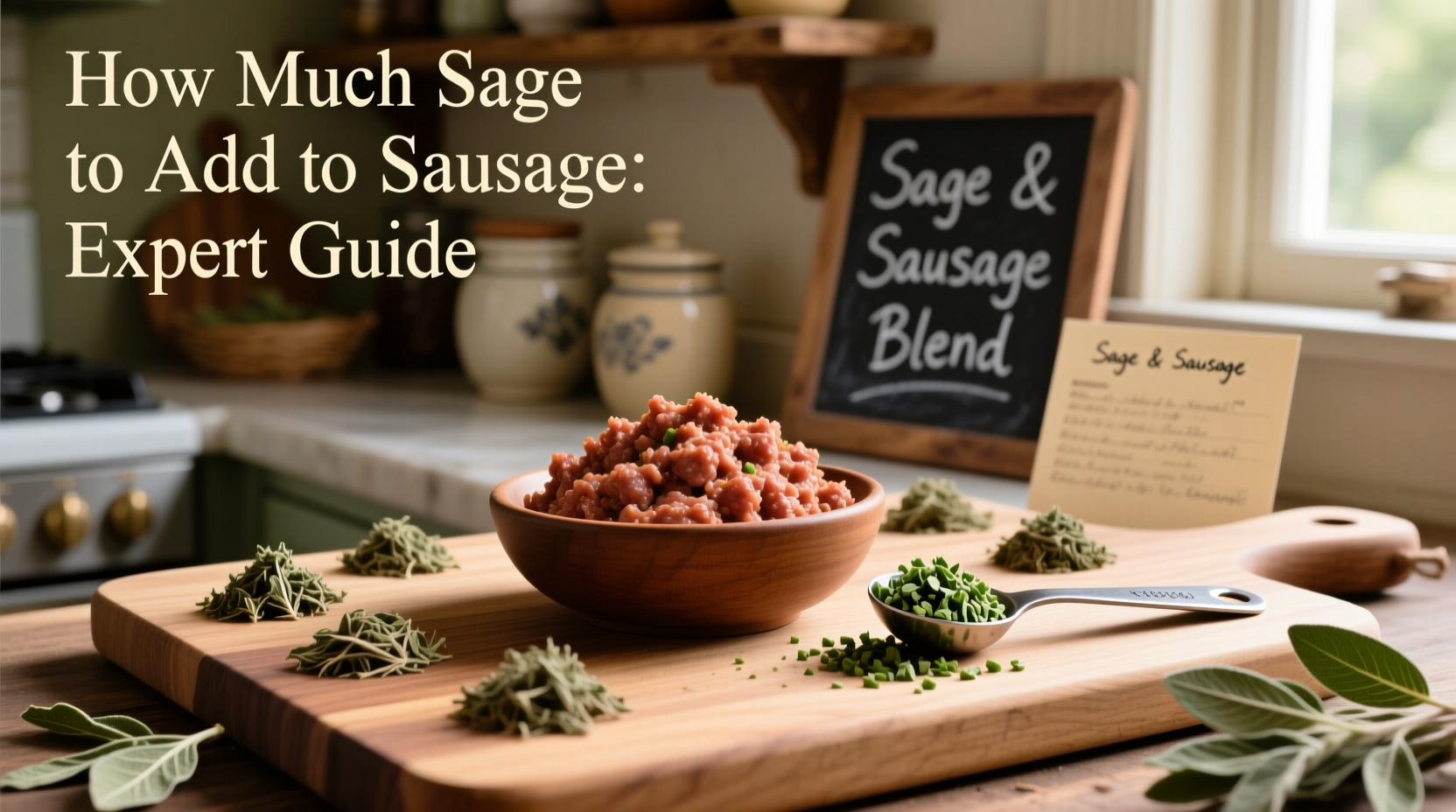 How Much Sage to Add to Sausage: Expert Guide