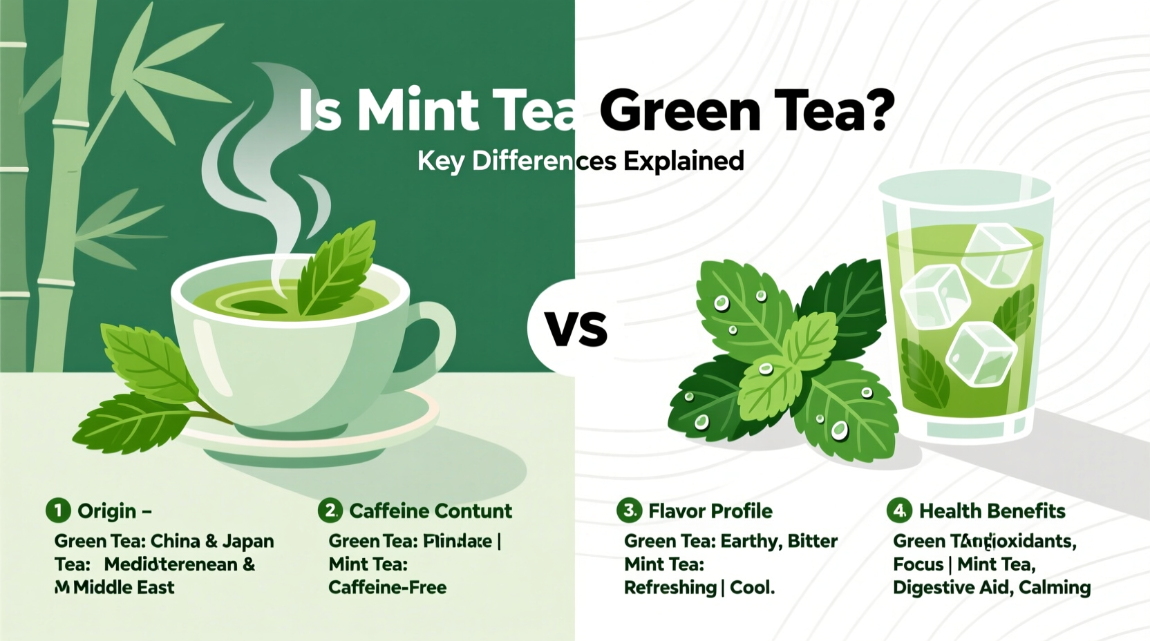 Is Mint Tea Green Tea? Key Differences Explained