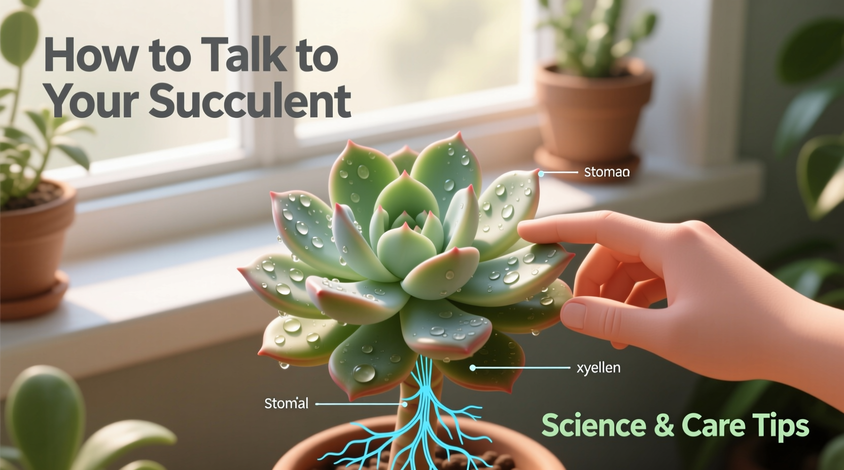 How to Talk to Your Succulent: Science & Care Tips