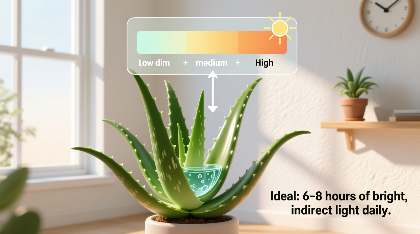 How Much Light Does an Aloe Vera Plant Need?