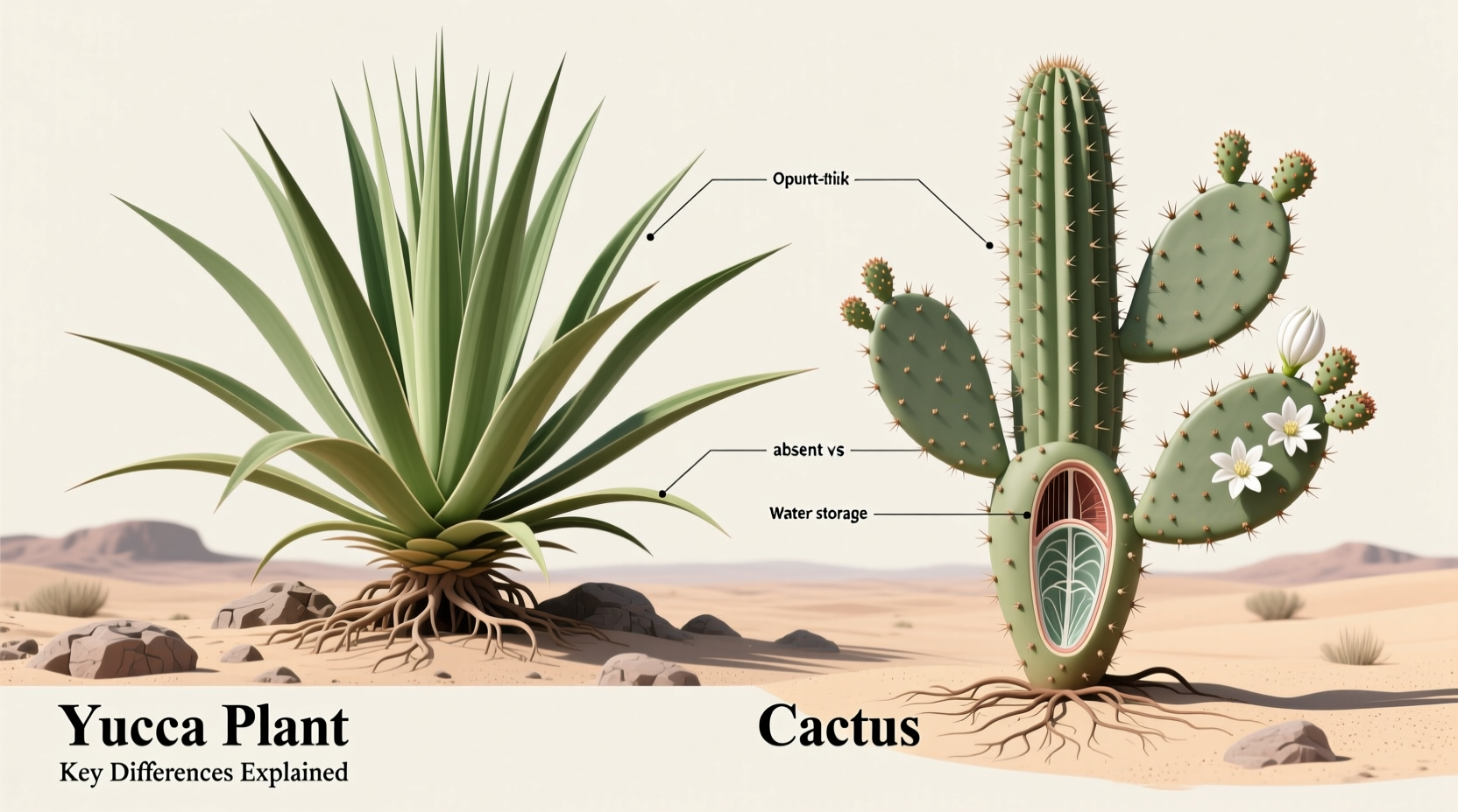 Is a Yucca Plant a Cactus? Key Differences Explained