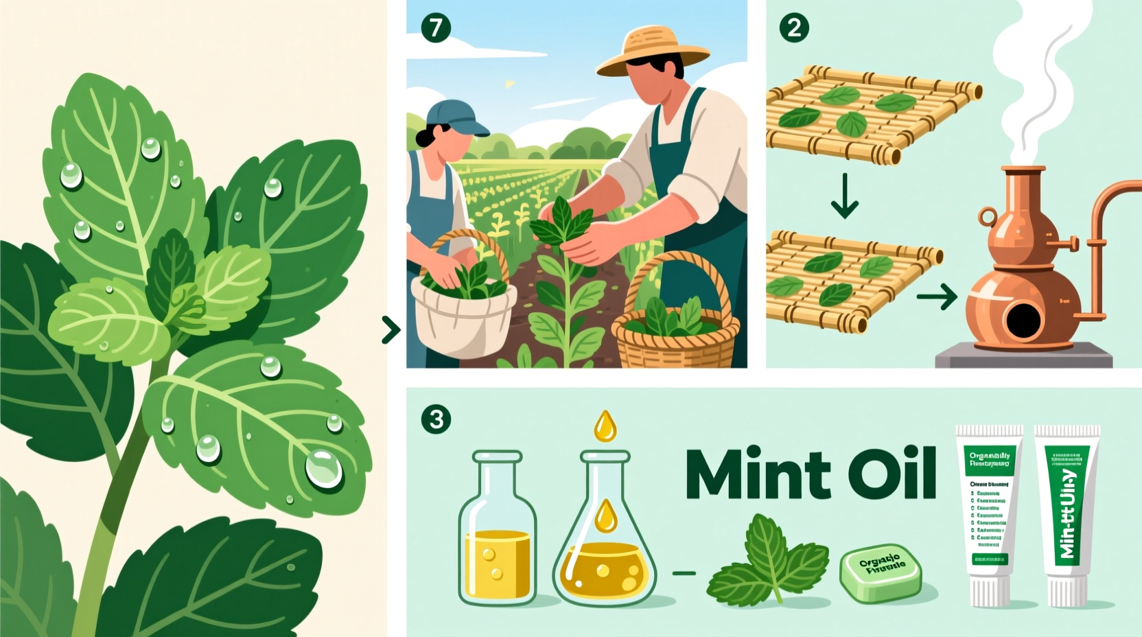 How Is Mint Made? From Plant to Product