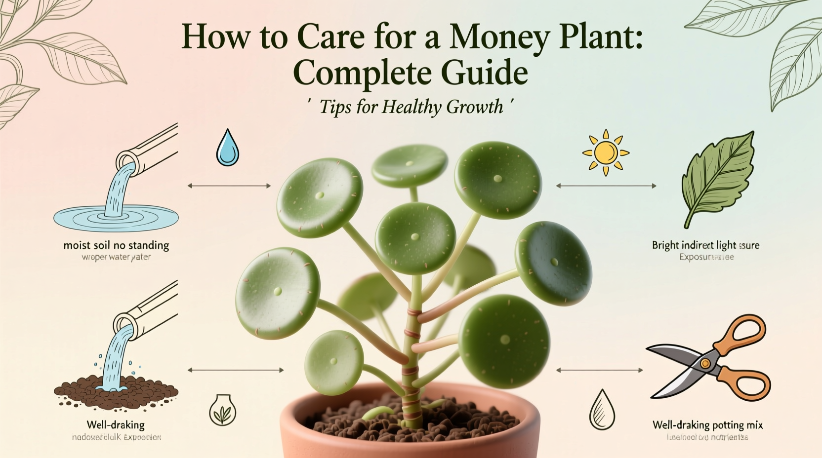 How to Care for a Money Plant: Complete Guide