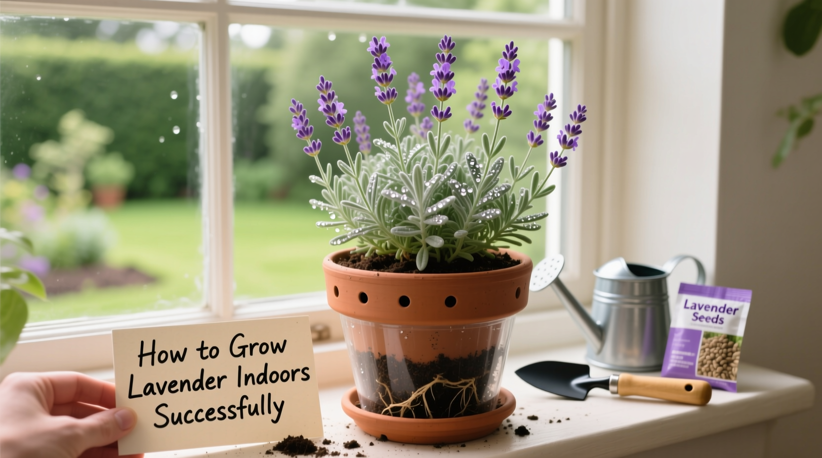 How to Grow Lavender Indoors Successfully