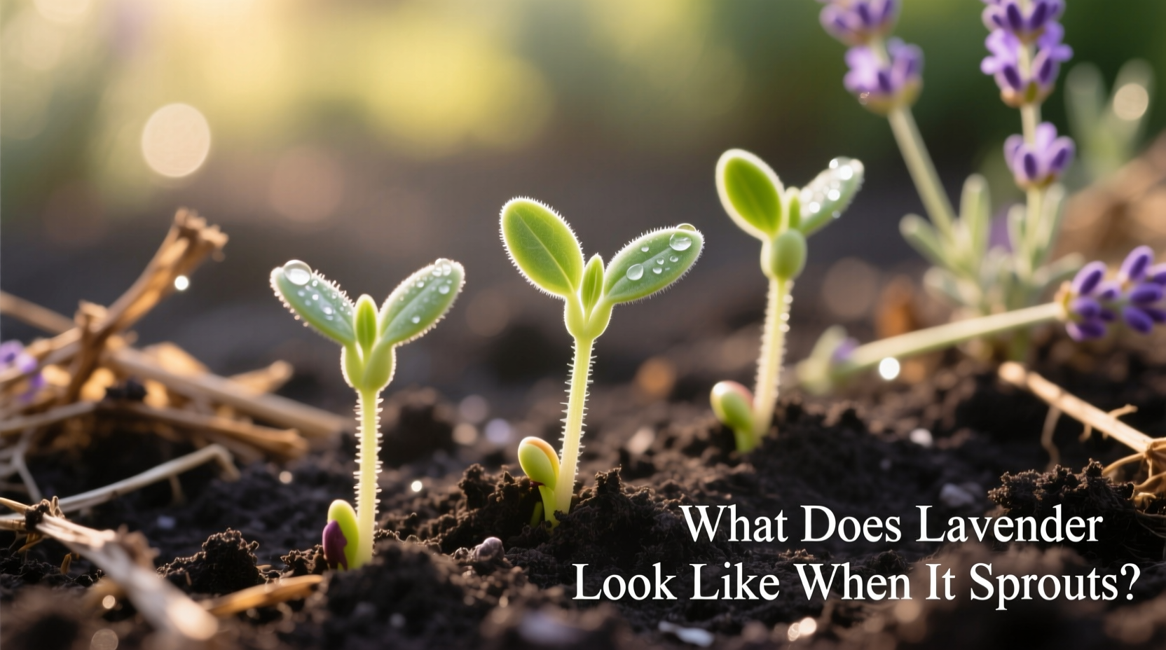 What Does Lavender Look Like When It Sprouts?
