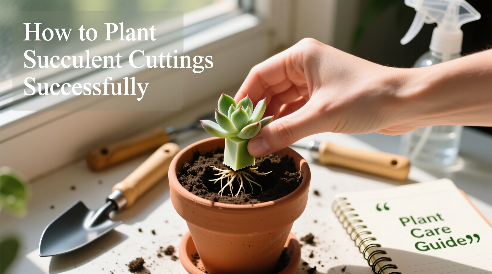 How to Plant Succulent Cuttings Successfully