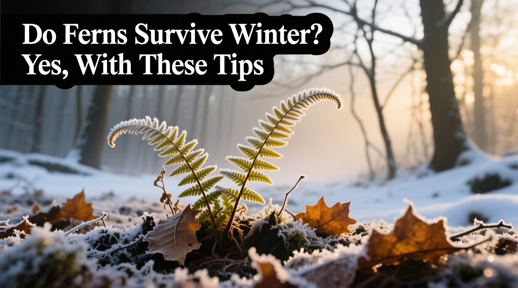 Do Ferns Survive Winter? Yes, With These Tips