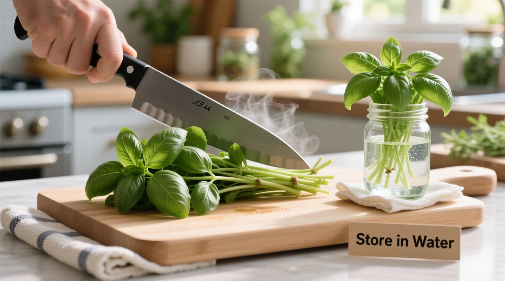 How to Cut and Store Basil Properly