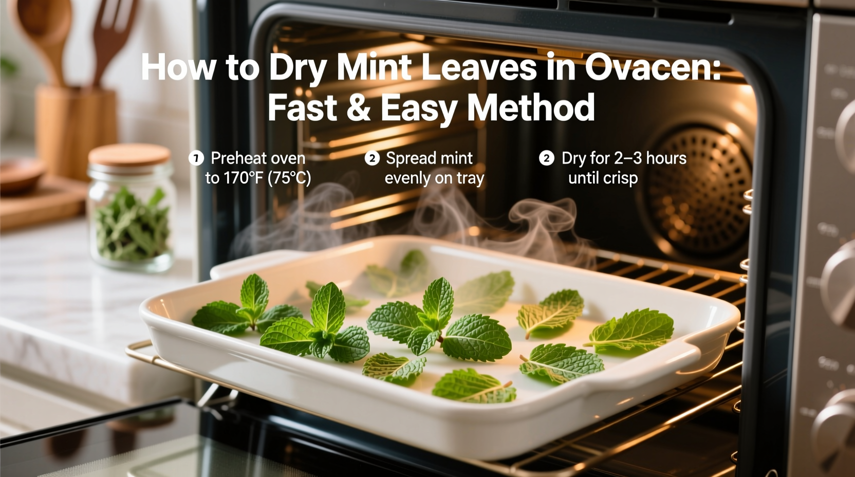 How to Dry Mint Leaves in Oven: Fast & Easy Method