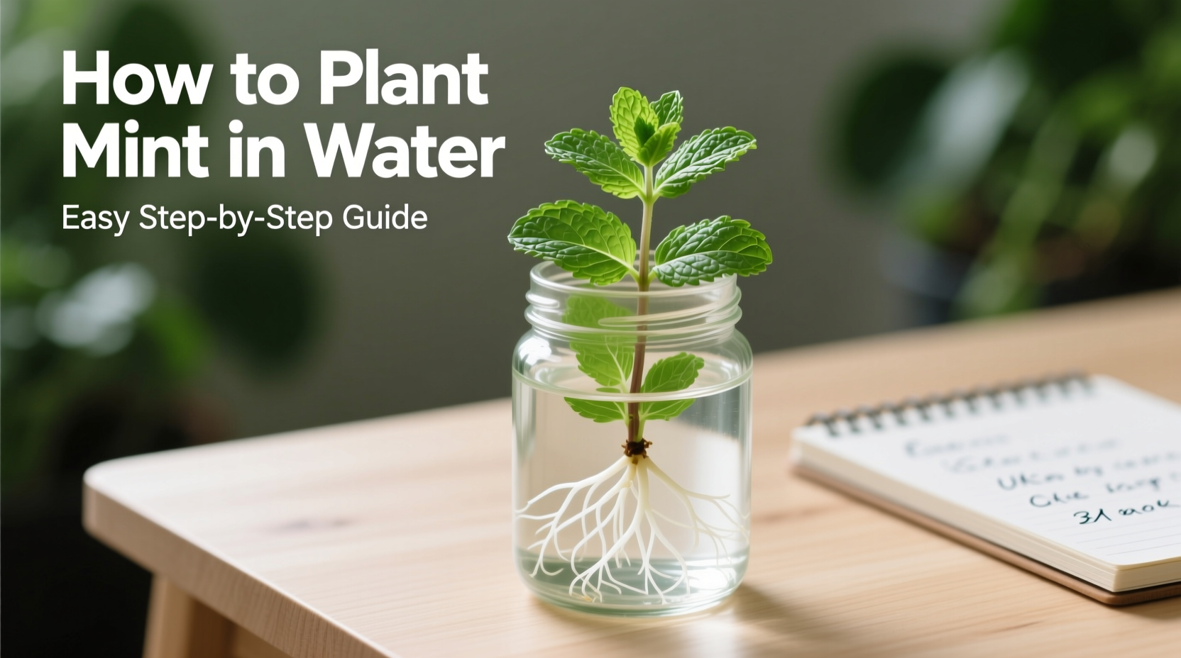 How to Plant Mint in Water: Easy Step-by-Step Guide