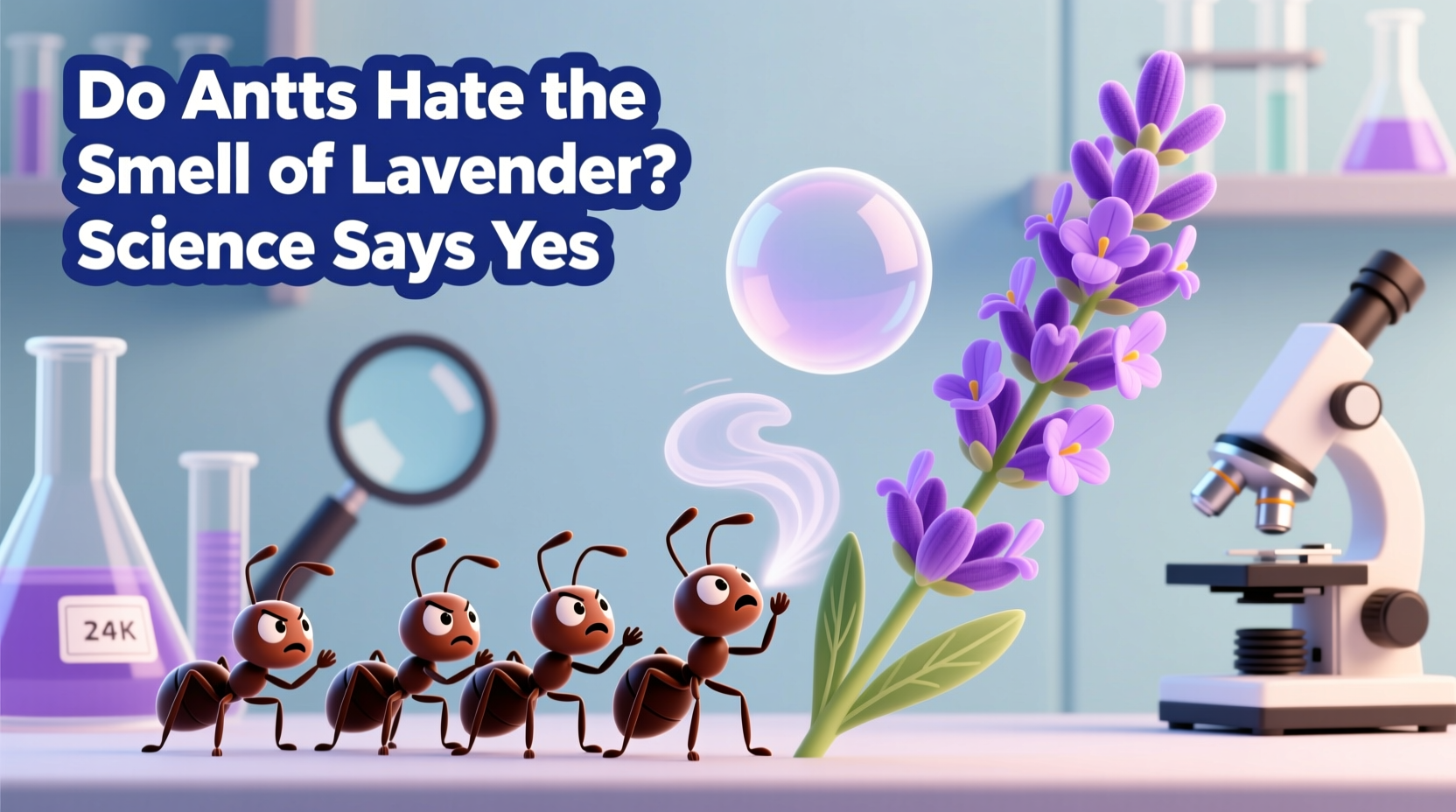 Do Ants Hate the Smell of Lavender? Science Says Yes
