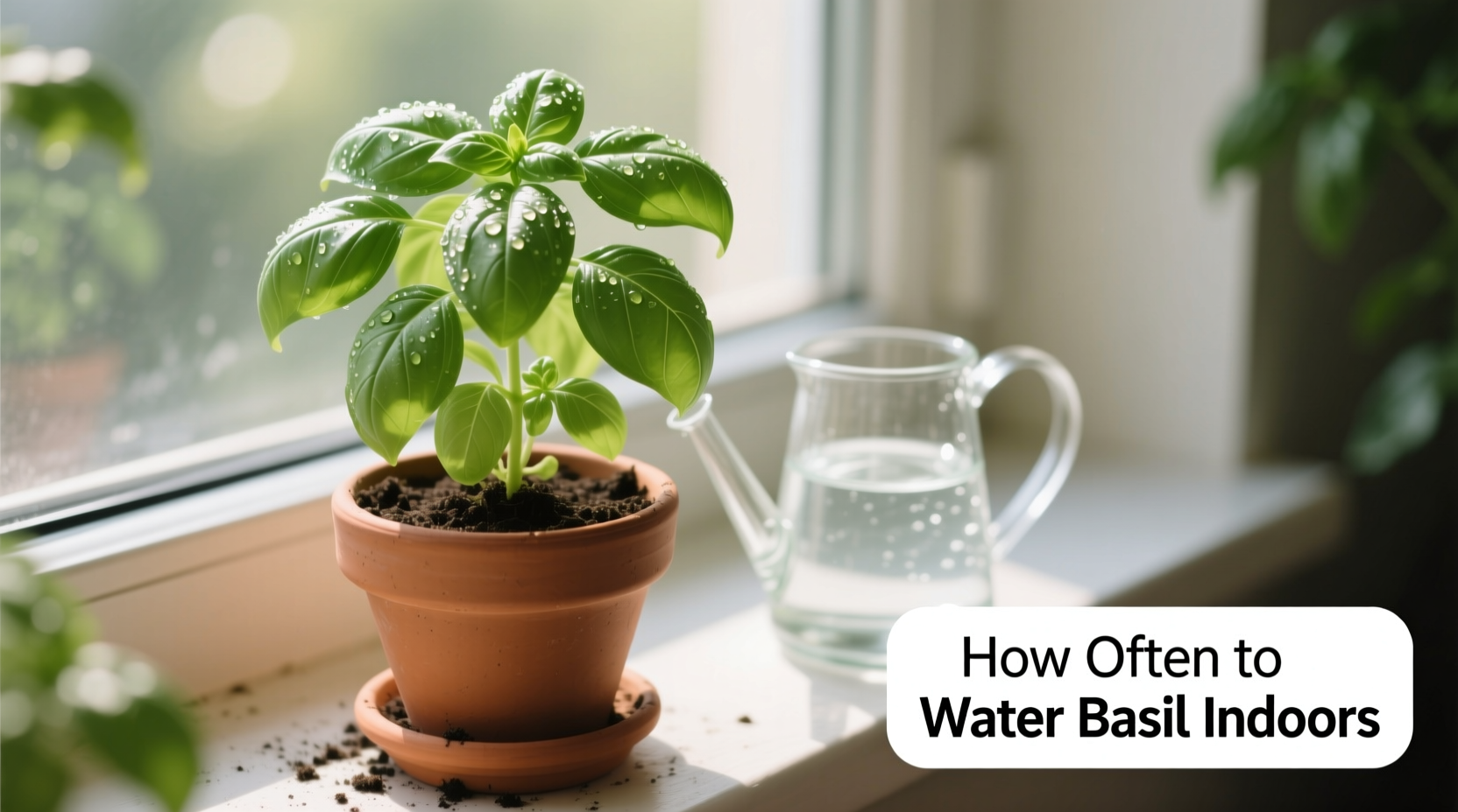 How Often to Water Basil Indoors