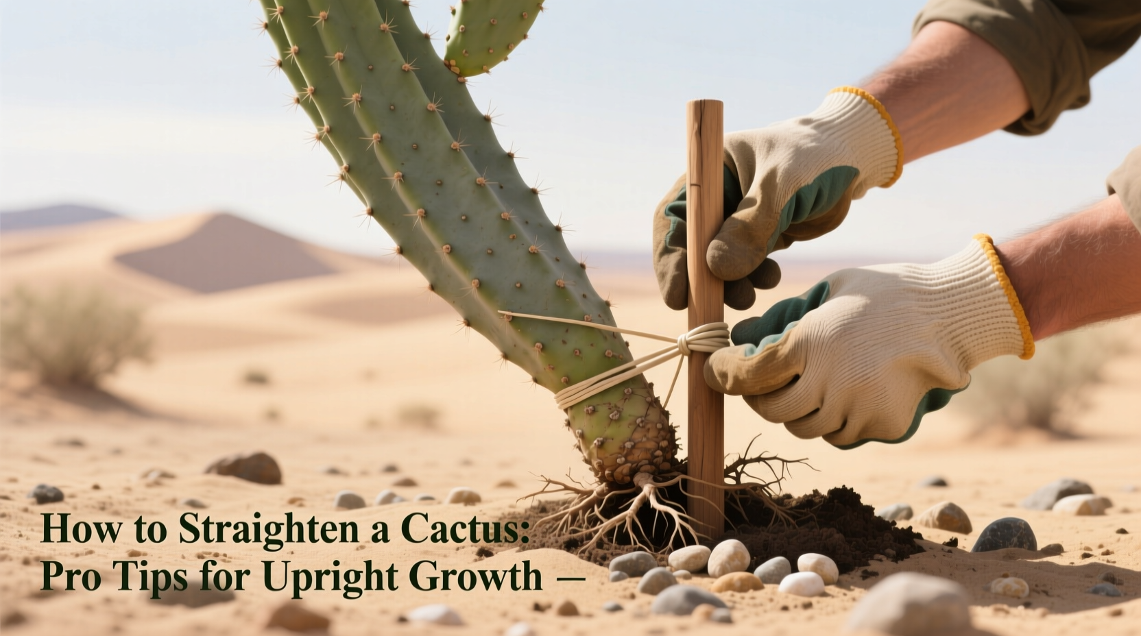 How to Straighten a Cactus: Pro Tips for Upright Growth