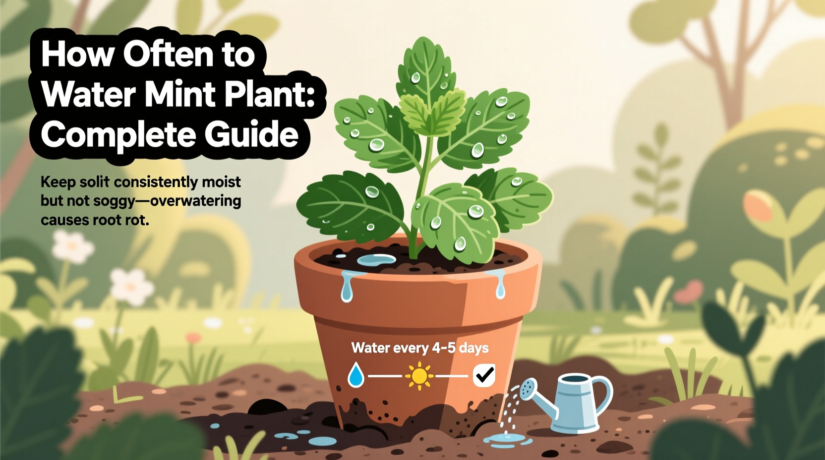 How Often to Water Mint Plant: Complete Guide
