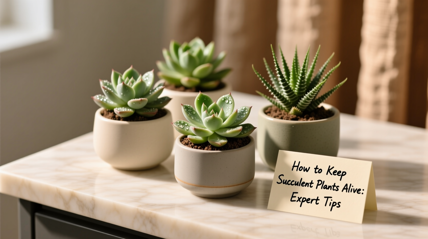 How to Keep Succulent Plants Alive: Expert Tips