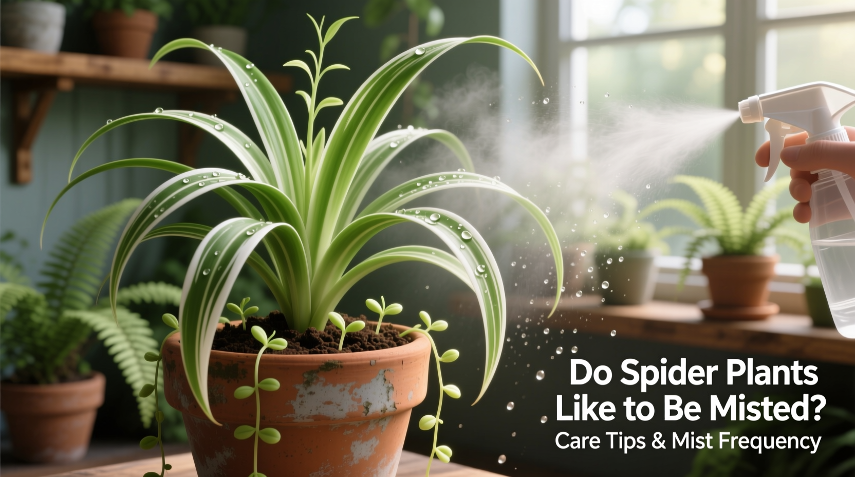 Do Spider Plants Like to Be Misted? Care Tips & Mist Frequency