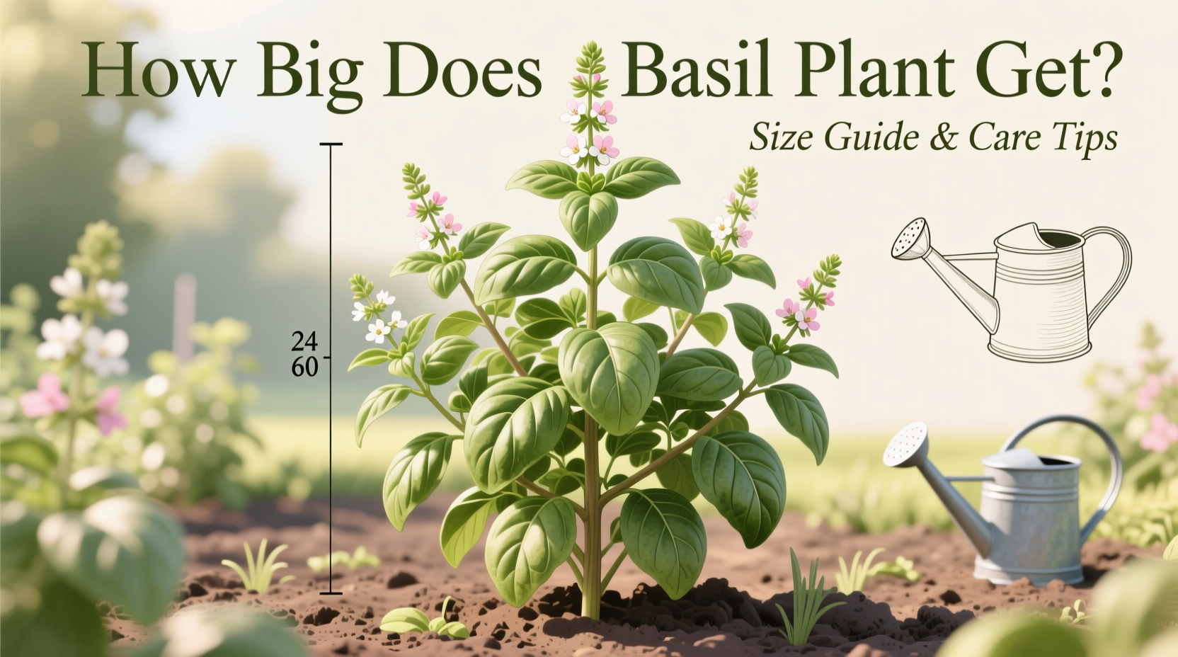 How Big Does a Basil Plant Get? Size Guide & Care Tips