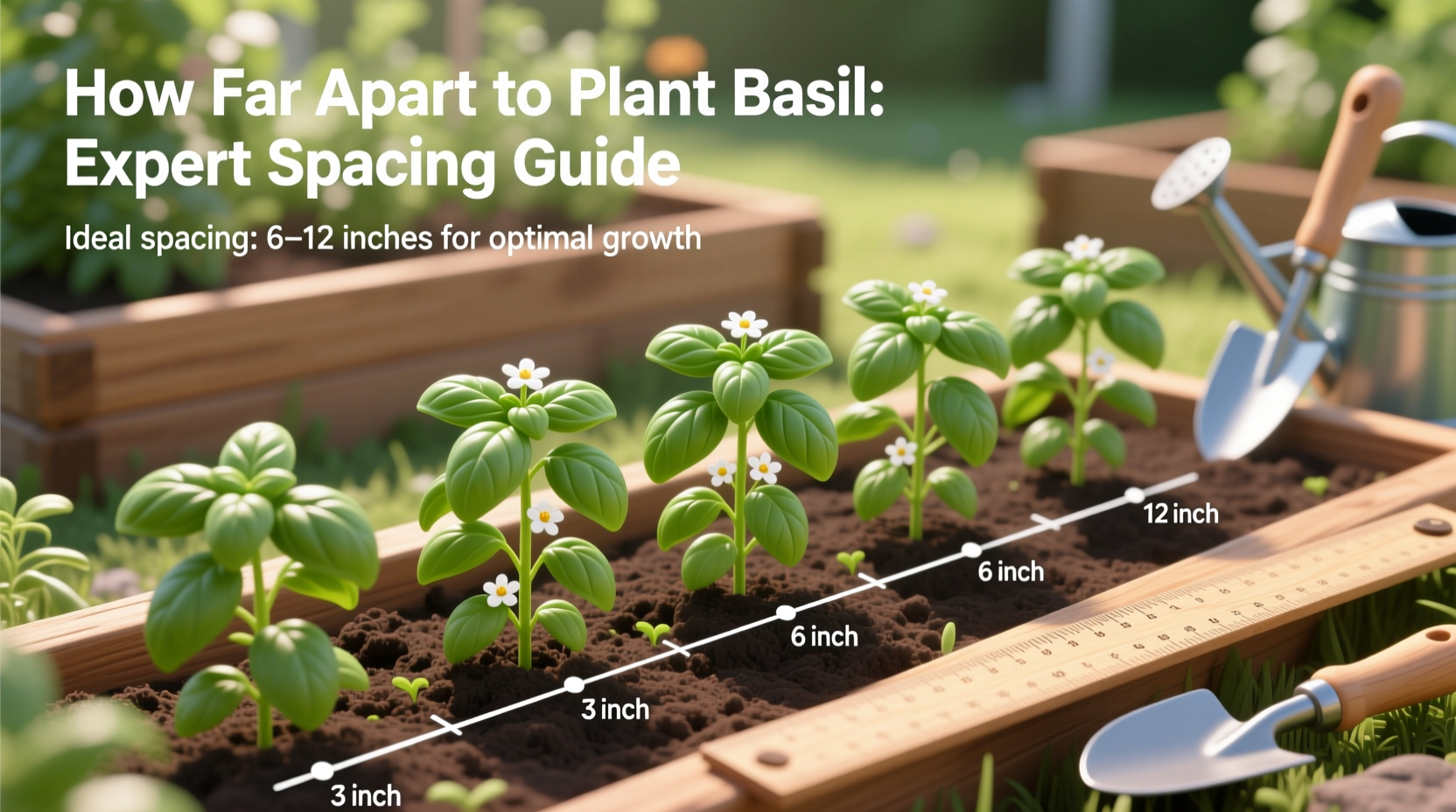 How Far Apart to Plant Basil: Expert Spacing Guide