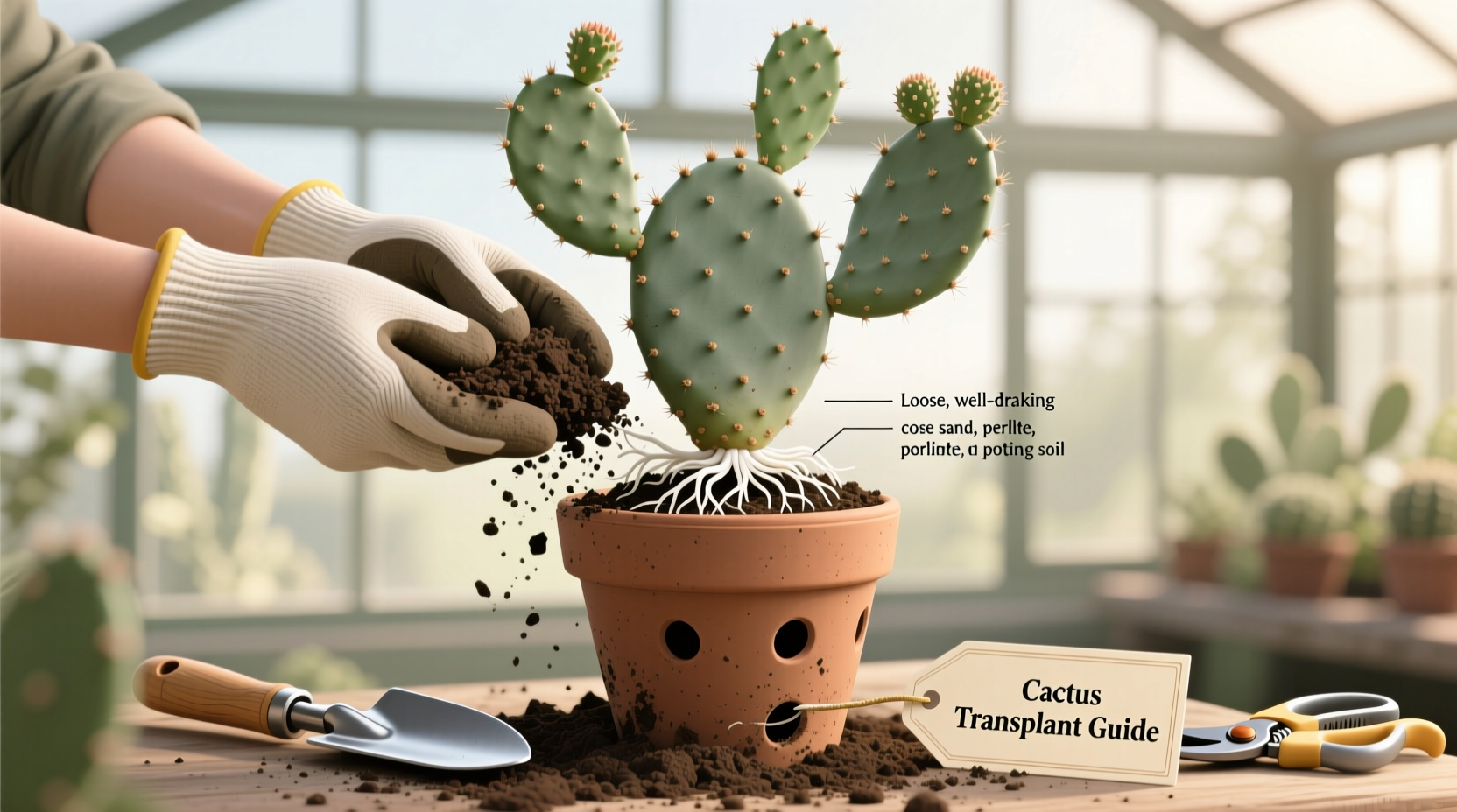 How to Transplant a Cactus Safely and Effectively