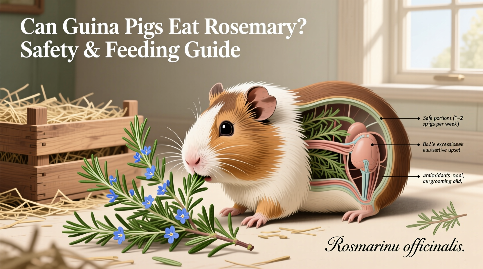 Can Guinea Pigs Eat Rosemary? Safety & Feeding Guide