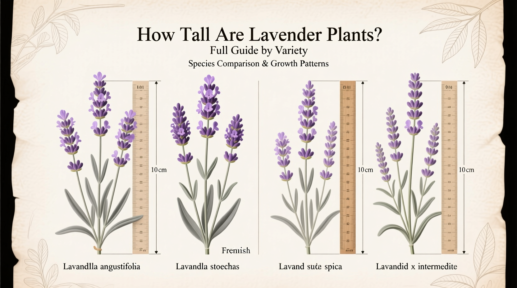 How Tall Are Lavender Plants? Full Guide by Variety
