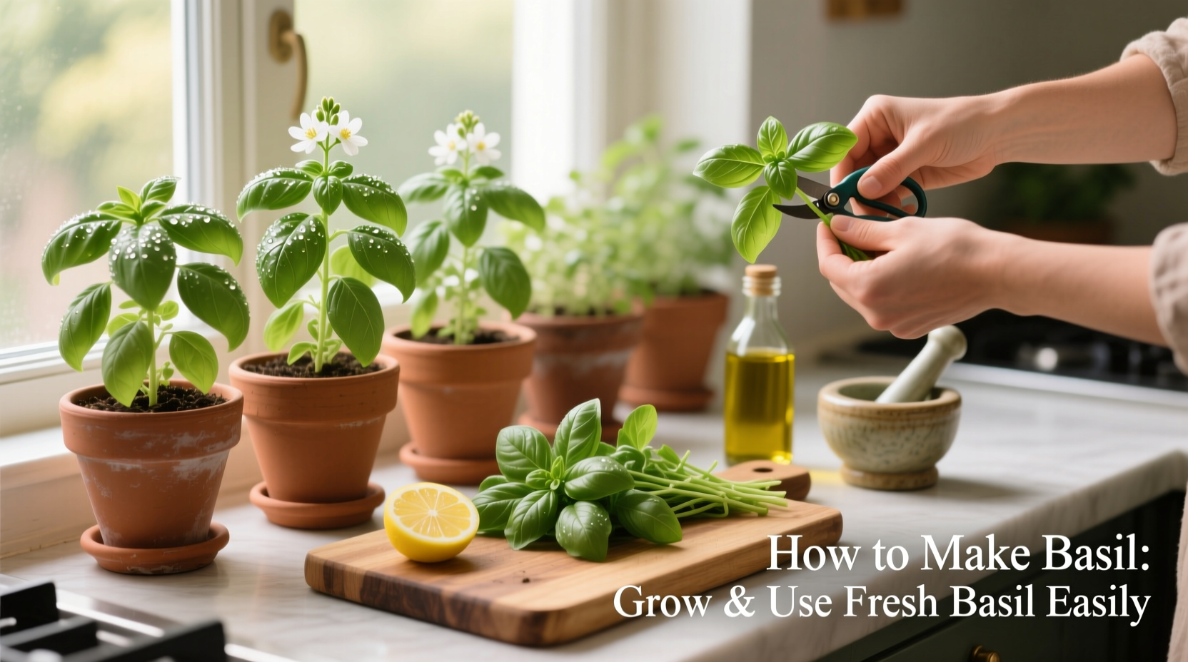 How to Make Basil: Grow & Use Fresh Basil Easily