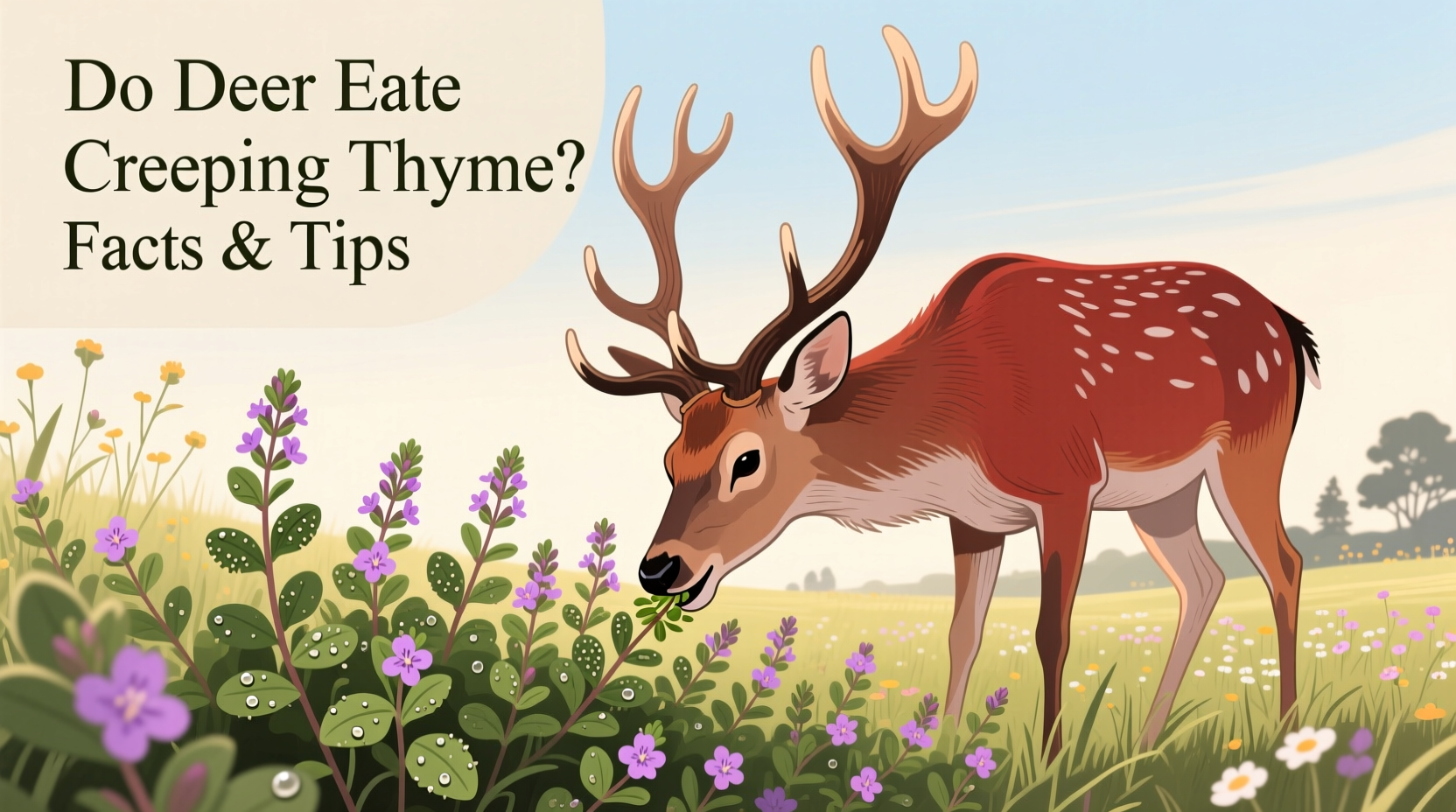 Do Deer Eat Creeping Thyme? Facts & Tips