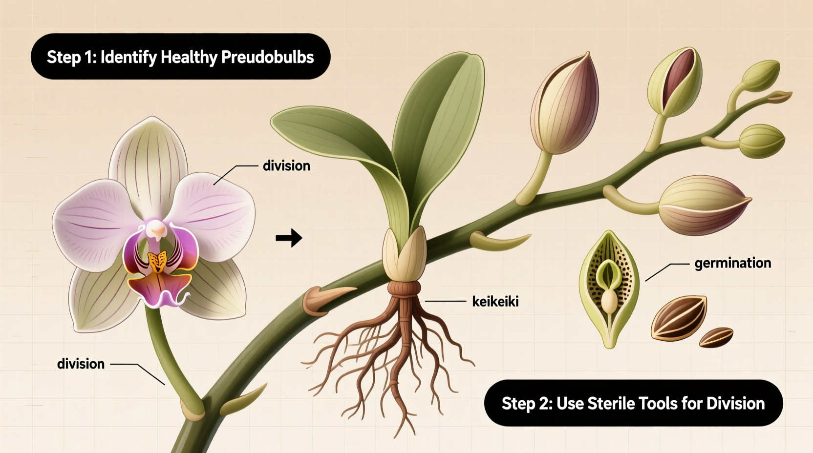 How to Propagate an Orchid: Step-by-Step Methods