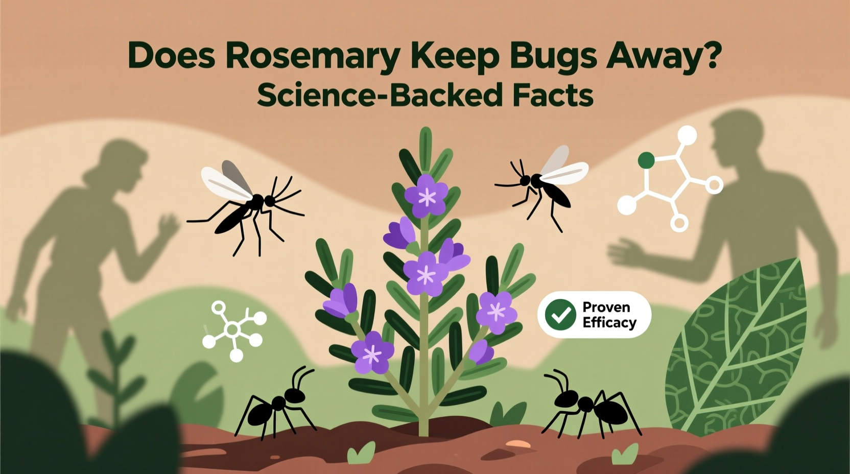 Does Rosemary Keep Bugs Away? Science-Backed Facts