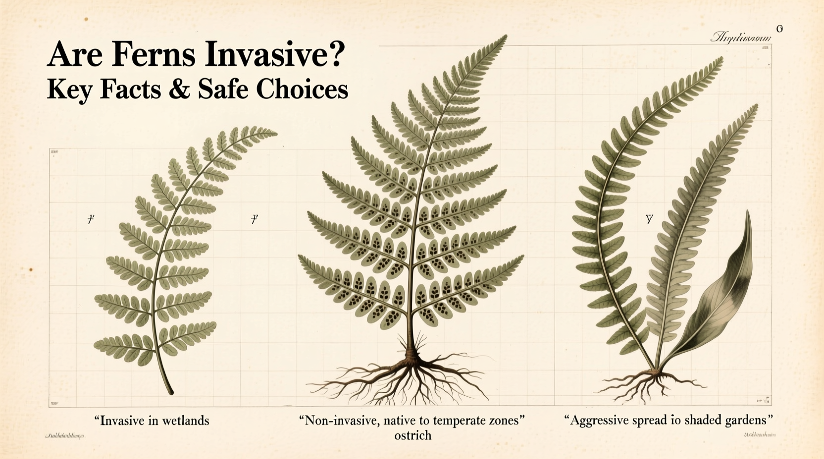 Are Ferns Invasive? Key Facts & Safe Choices