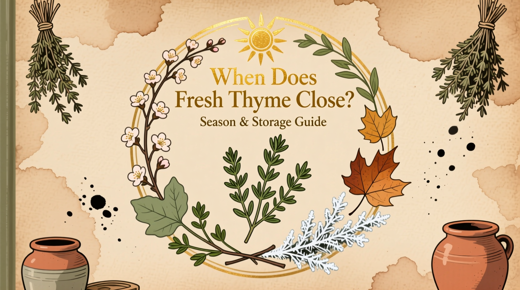 When Does Fresh Thyme Close? Season & Storage Guide