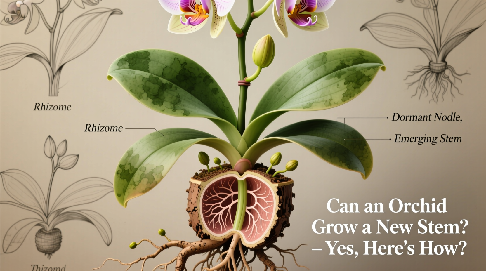 Can an Orchid Grow a New Stem? Yes, Here's How