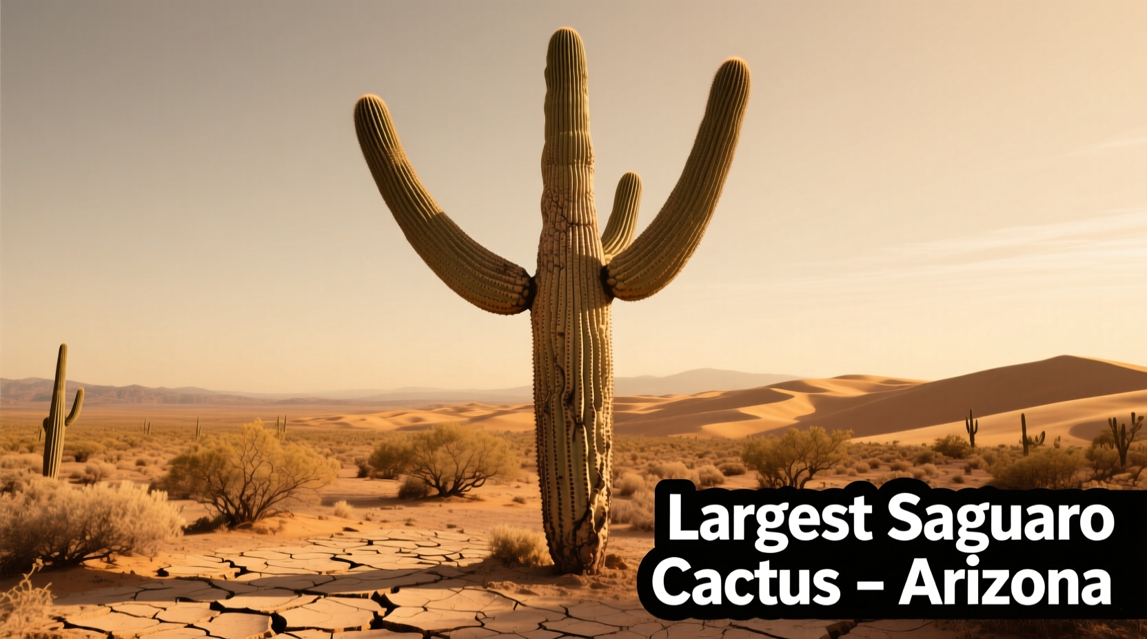 Largest Saguaro Cactus Location in Arizona