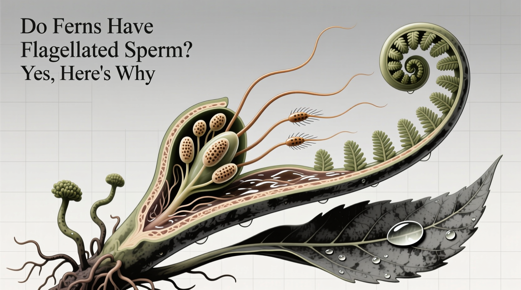 Do Ferns Have Flagellated Sperm? Yes, Here's Why