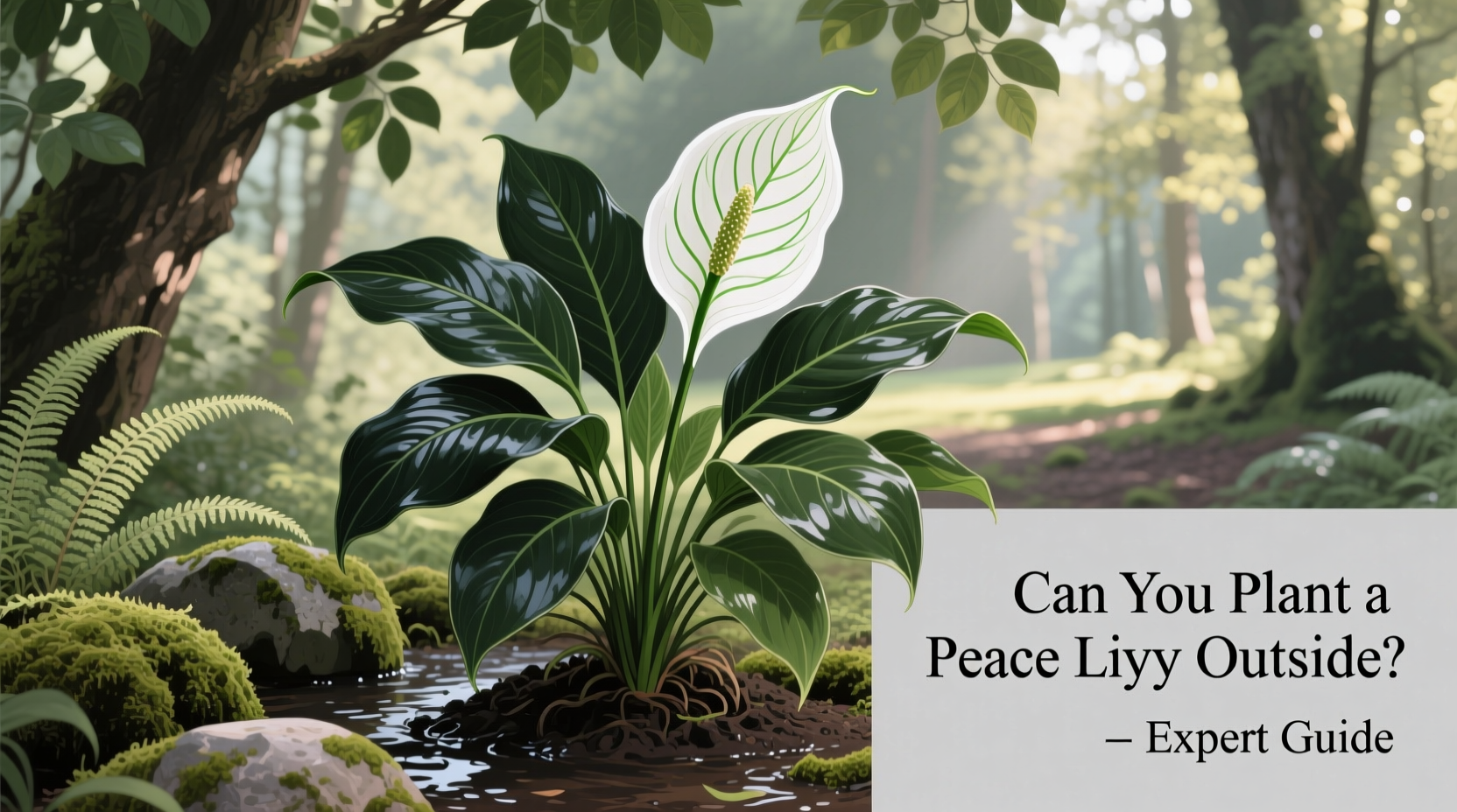 Can You Plant a Peace Lily Outside? Expert Guide