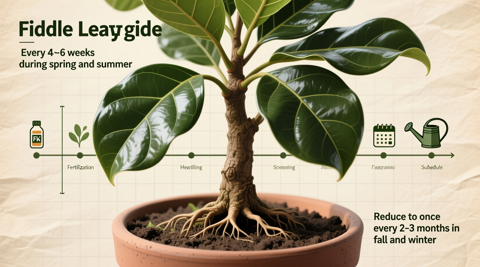 How Often to Fertilize Fiddle Leaf Fig
