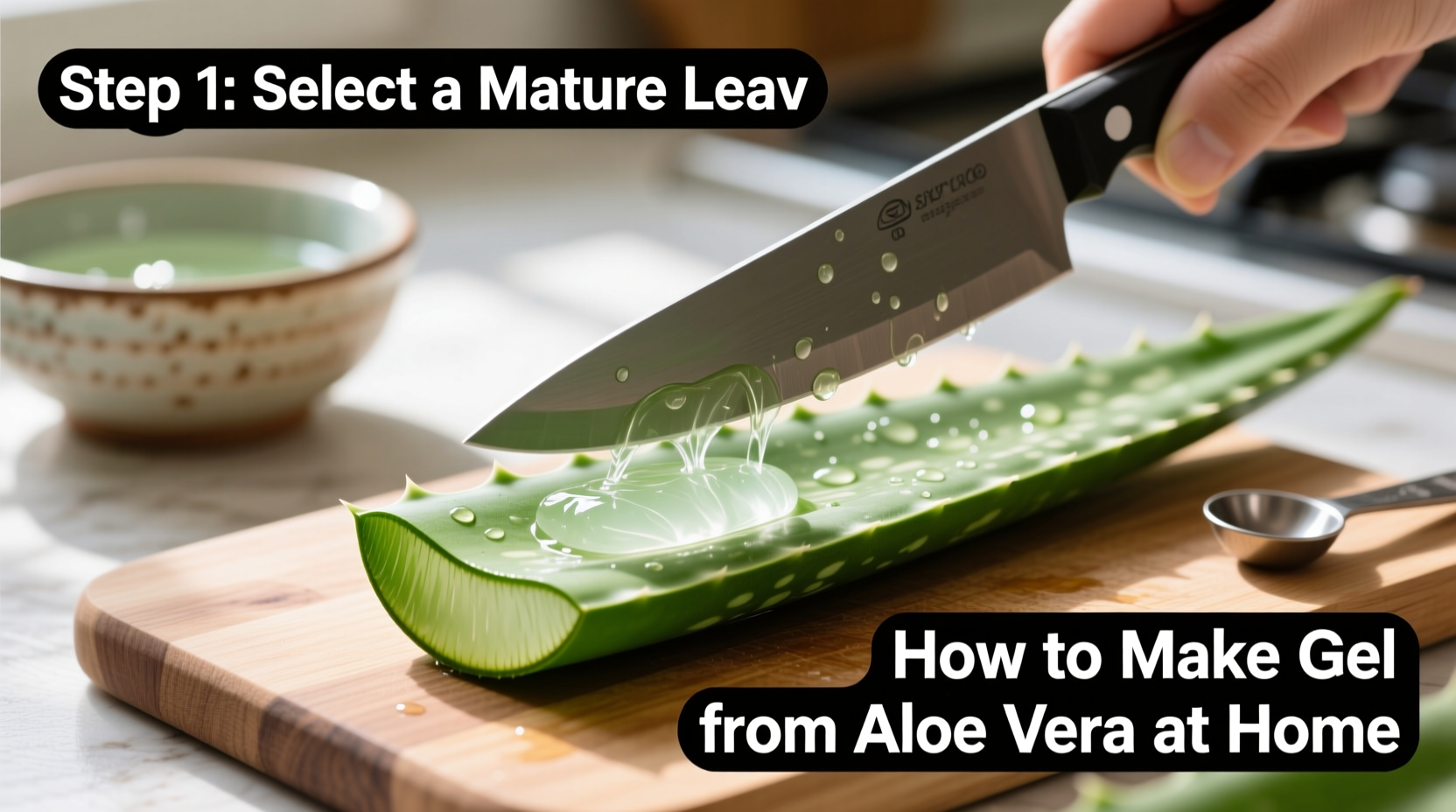 How to Make Gel from Aloe Vera at Home