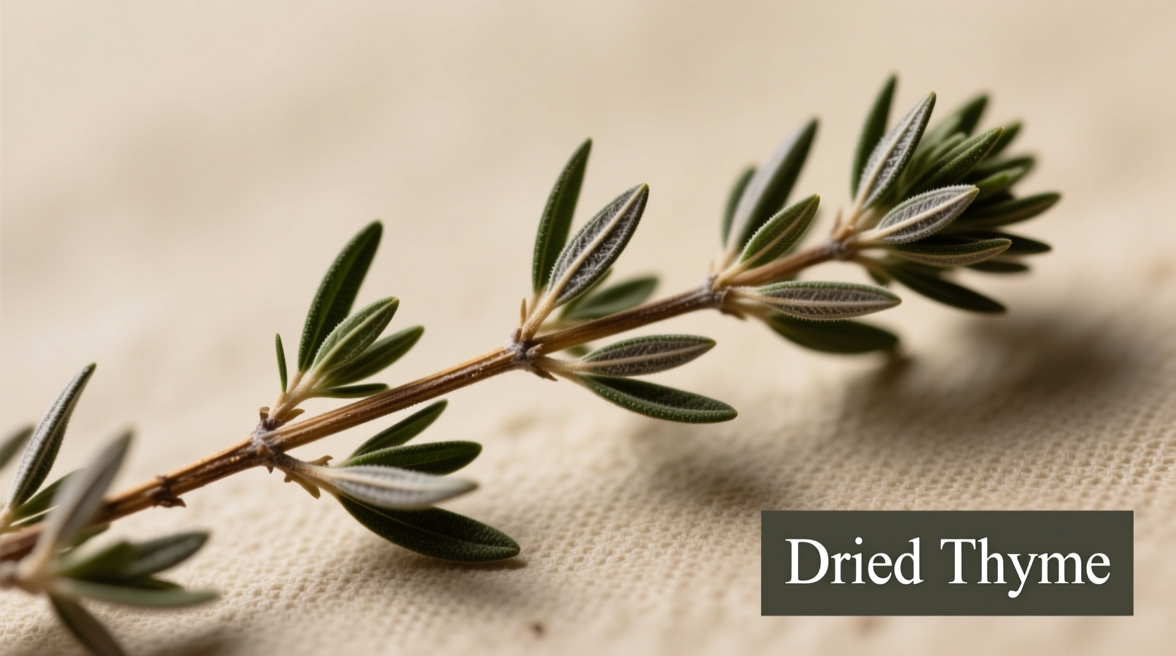 What Does Dried Thyme Look Like?