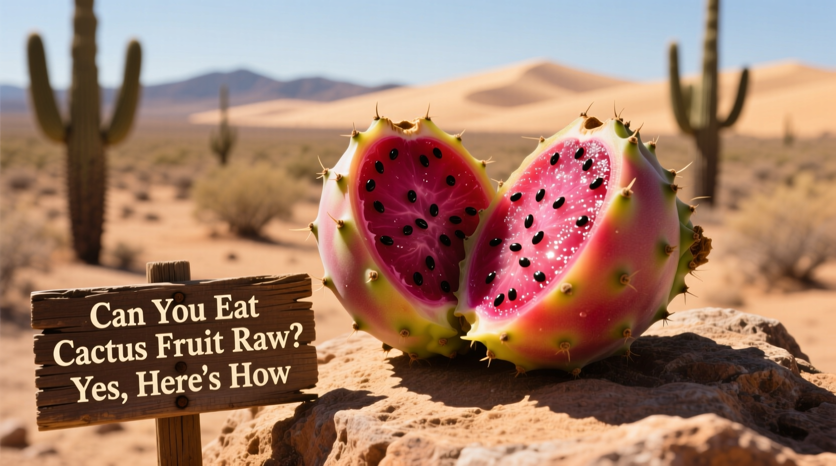 Can You Eat Cactus Fruit Raw? Yes, Here's How