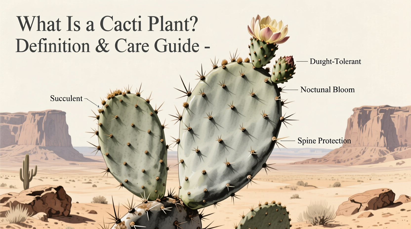 What Is a Cacti Plant? Definition & Care Guide